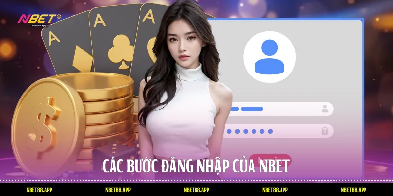 Các bước đăng nhập của Nbet