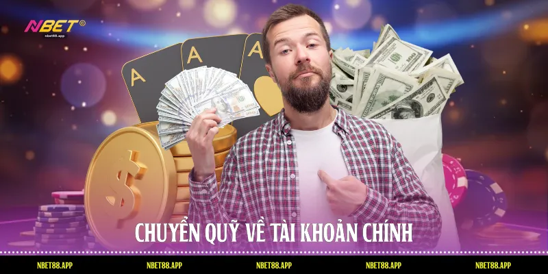 Chuyển quỹ về tài khoản chính