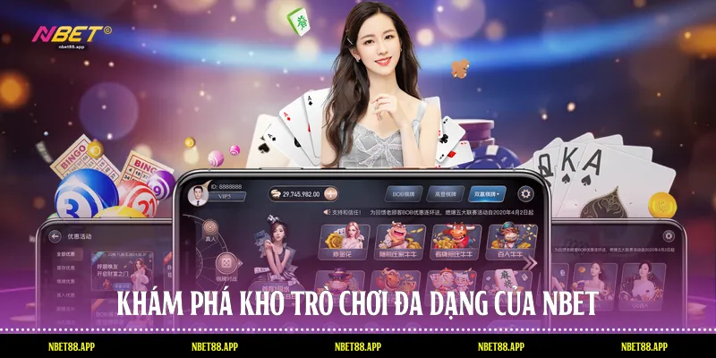 Khám phá kho trò chơi đa dạng của Nbet