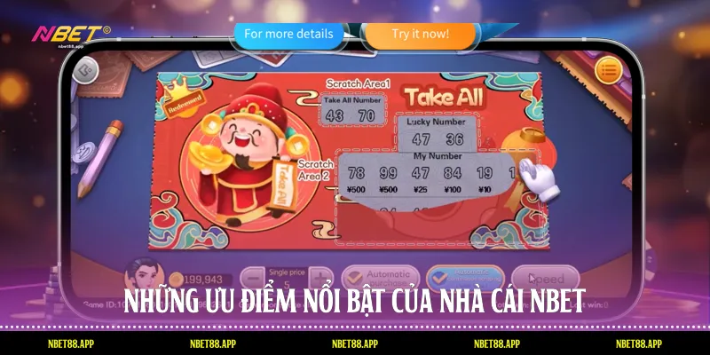 Những ưu điểm nổi bật của nhà cái Nbet